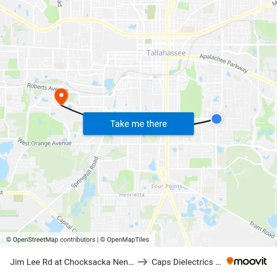 Jim Lee Rd at Chocksacka Nene Nb to Caps Dielectrics Lab map