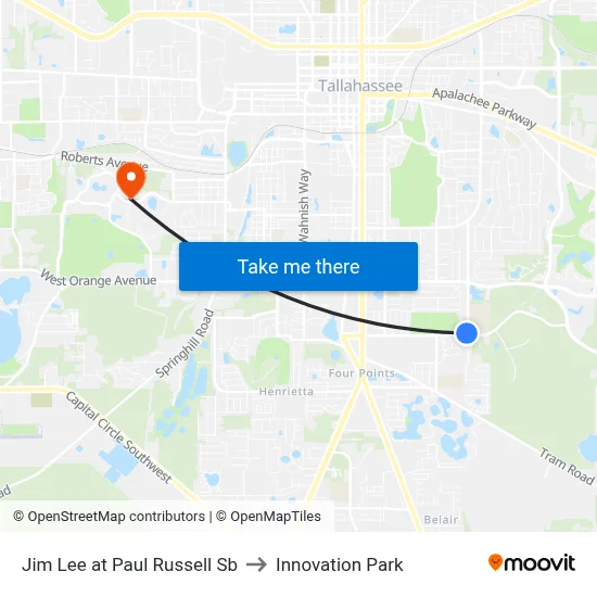 Jim Lee at Paul Russell Sb to Innovation Park map