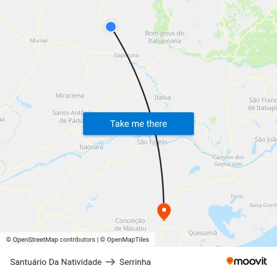 Santuário Da Natividade to Serrinha map