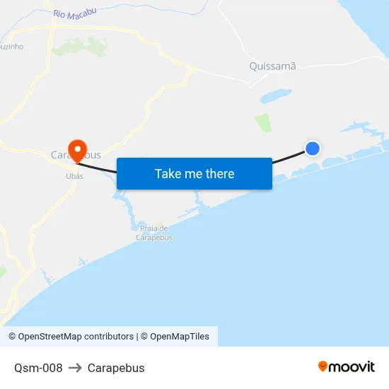 Qsm-008 to Carapebus map