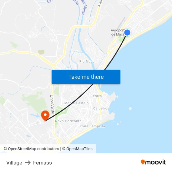 Village to Femass map