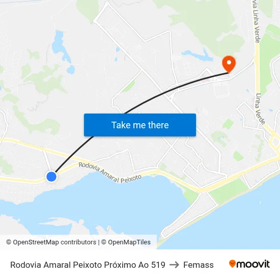 Rodovia Amaral Peixoto Próximo Ao 519 to Femass map