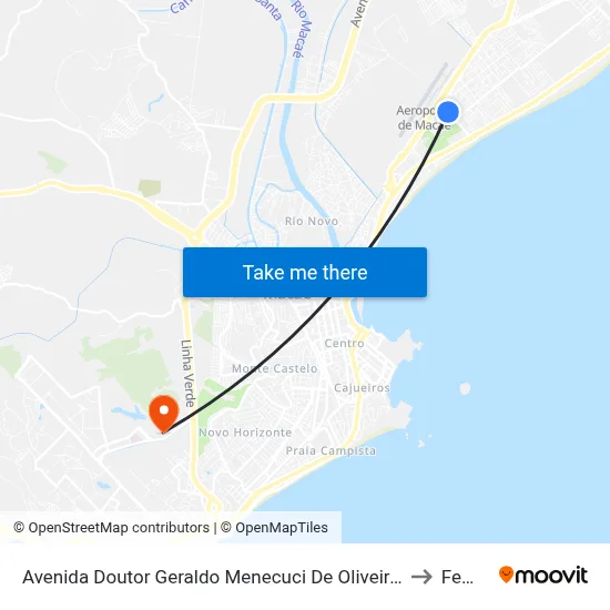 Avenida Doutor Geraldo Menecuci De Oliveira Próximo Ao 509 to Femass map