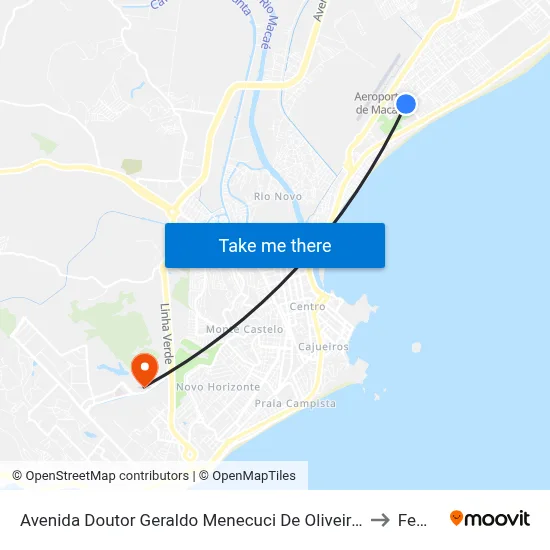 Avenida Doutor Geraldo Menecuci De Oliveira Próximo Ao 423 to Femass map