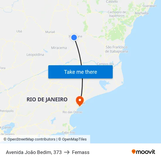 Avenida João Bedim, 373 to Femass map