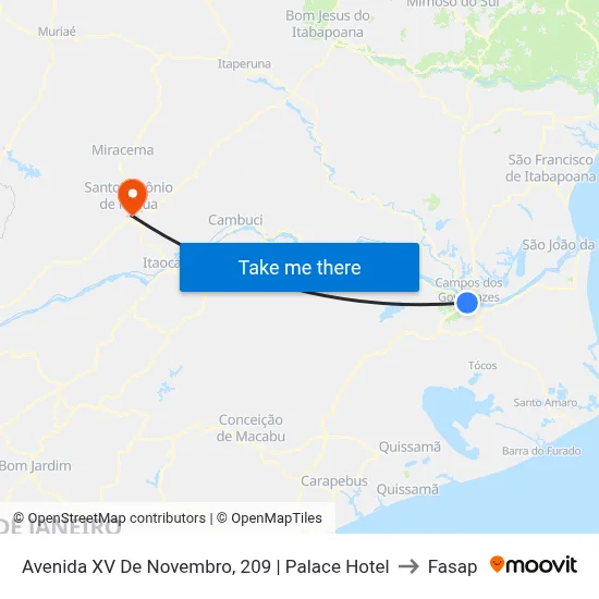 Avenida XV De Novembro, 209 | Palace Hotel to Fasap map