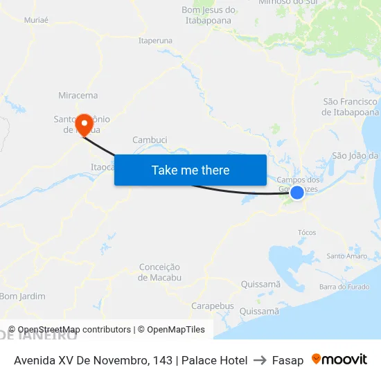 Avenida XV De Novembro, 143 | Palace Hotel to Fasap map