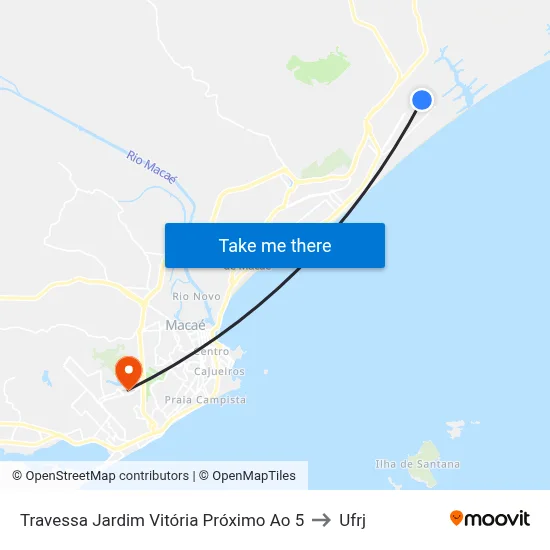 Travessa Jardim Vitória Próximo Ao 5 to Ufrj map