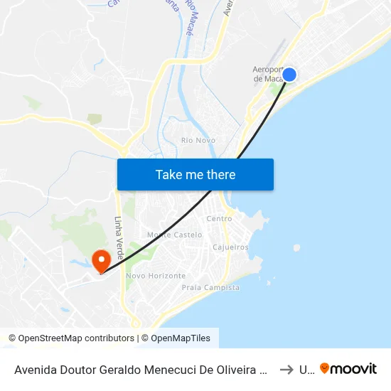 Avenida Doutor Geraldo Menecuci De Oliveira Próximo Ao 423 to Ufrj map