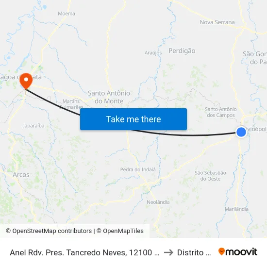 Anel Rdv. Pres. Tancredo Neves, 12100 | Cofer Ferro E Aço to Distrito da Ilha map