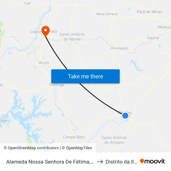 Alameda Nossa Senhora De Fátima, 383 to Distrito da Ilha map
