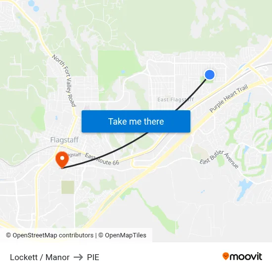Lockett / Manor to PIE map