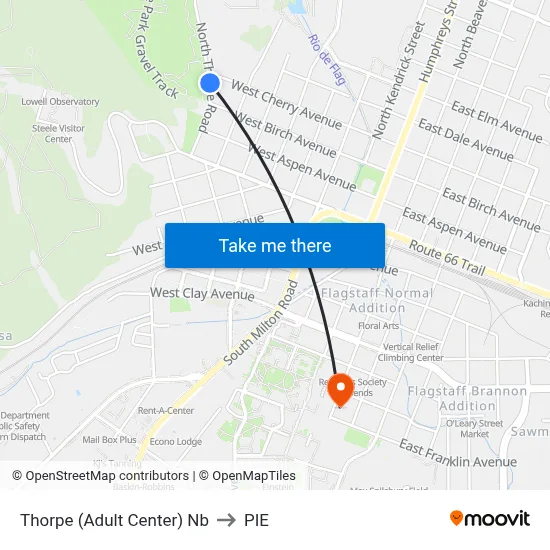 Thorpe (Adult Center) Nb to PIE map