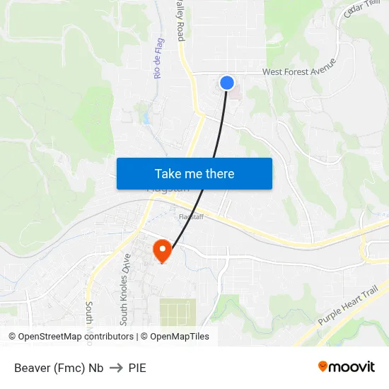 Beaver (Fmc) Nb to PIE map