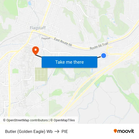 Butler (Golden Eagle) Wb to PIE map