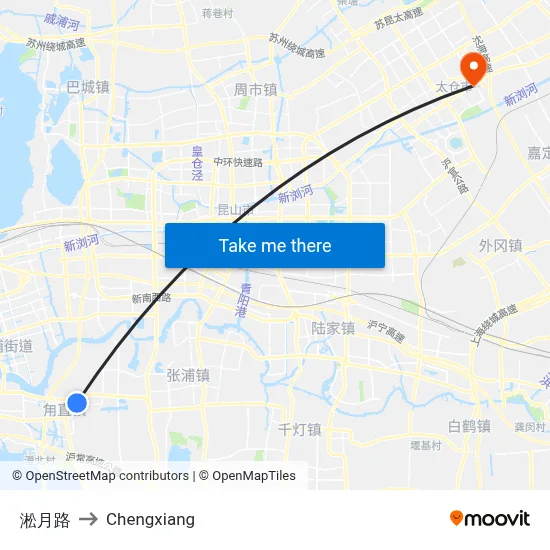 Songyue Road to Chengxiang map