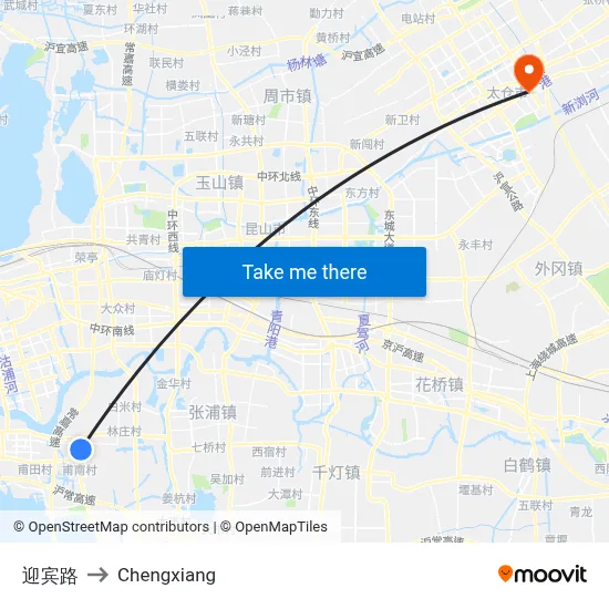Welcome Road to Chengxiang map