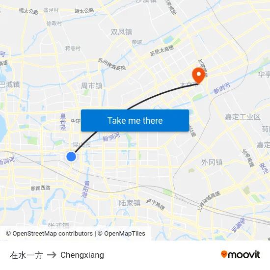 在水一方 to Chengxiang map