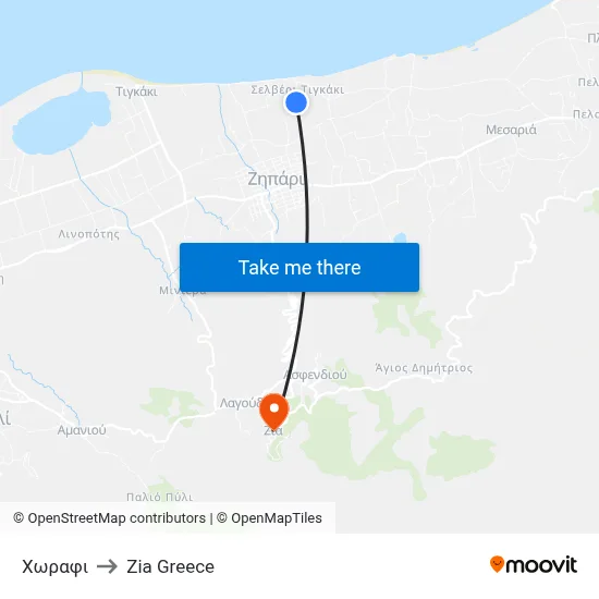 Field to Zia Village map