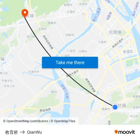 Education Bridge to QianWu map