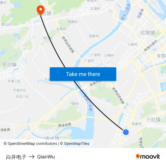Shirai Electronics to QianWu map