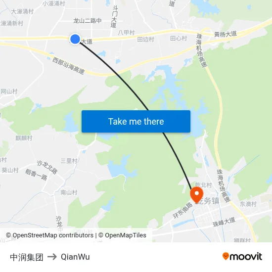 Zhongrun Group to QianWu map
