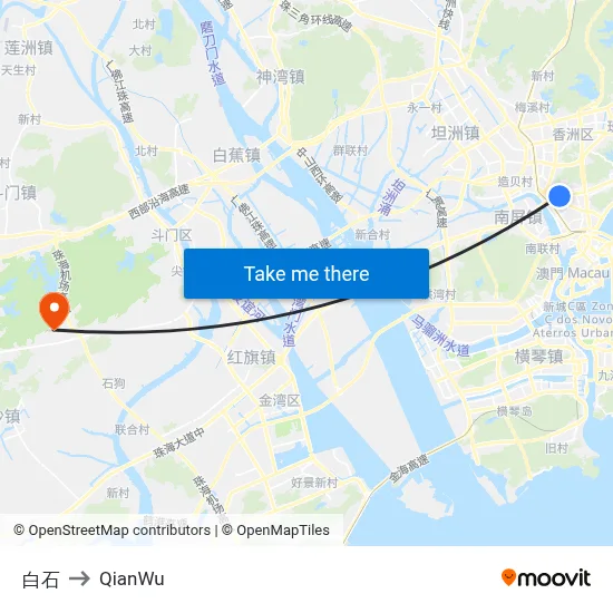 Shiraishi to QianWu map