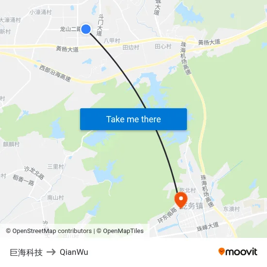 Juhai Technology to QianWu map