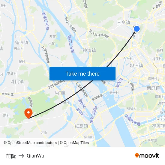 Qianlong to QianWu map