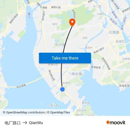 Power Plant Intersection to QianWu map