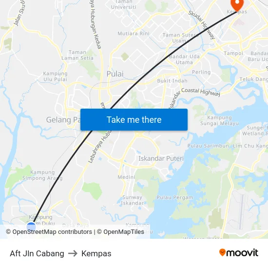 Aft Jln Cabang to Kempas map