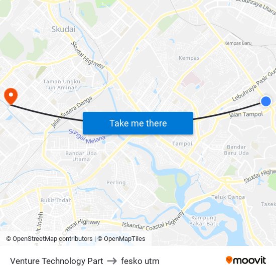 Venture Technology Part to fesko utm map