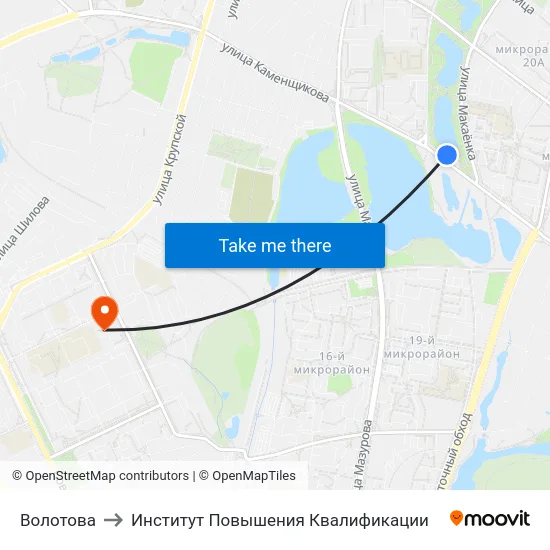 Волотова to Институт Повышения Квалификации map