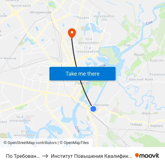 По Требованию to Институт Повышения Квалификации map