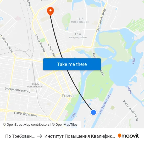 По Требованию to Институт Повышения Квалификации map