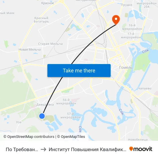 По Требованию to Институт Повышения Квалификации map