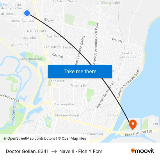 Doctor Gollan, 8341 to Nave II - Fich Y Fcm map