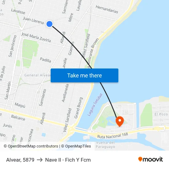 Alvear, 5879 to Nave II - Fich Y Fcm map