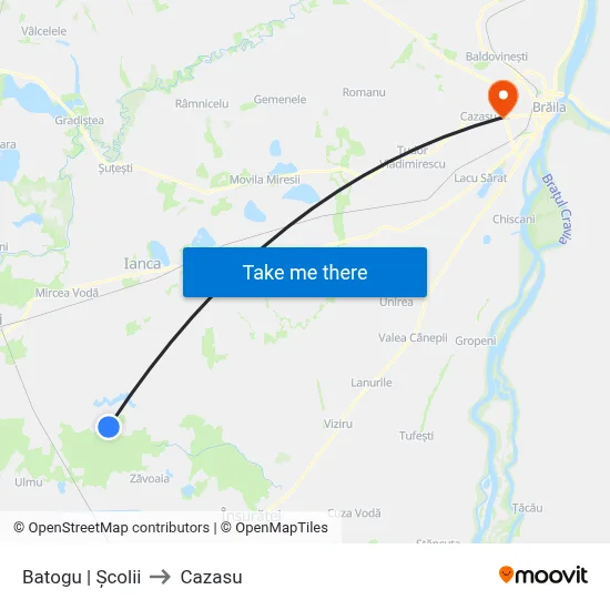 Batogu | Școlii to Cazasu map