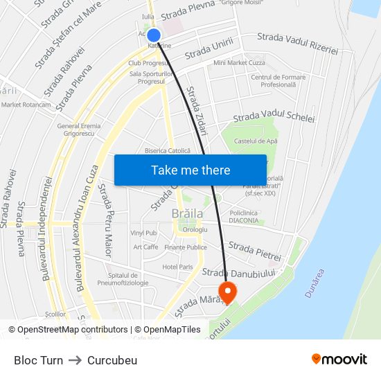 Bloc Turn to Curcubeu map