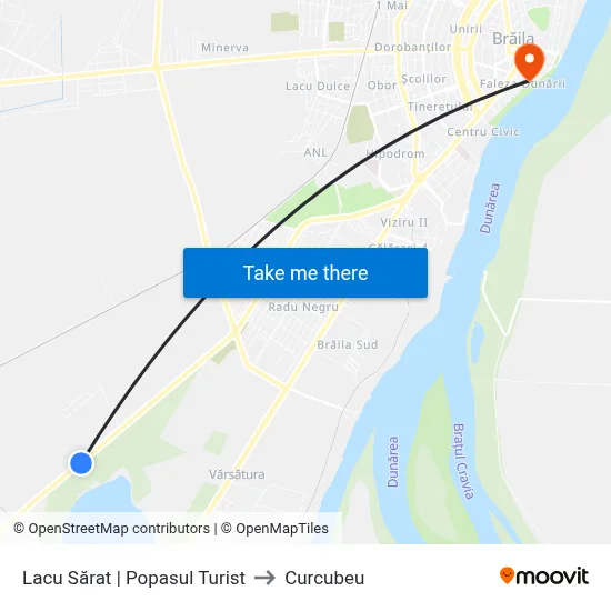 Lacu Sărat | Popasul Turist to Curcubeu map