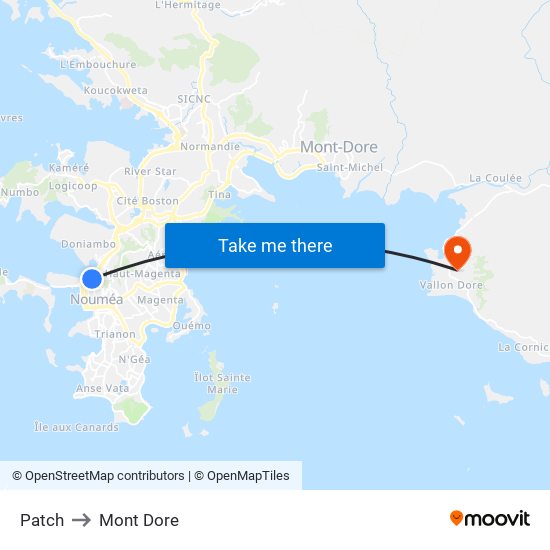 Patch to Mont Dore map