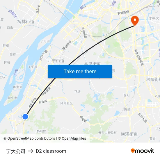 Ningda Company to D2 classroom map