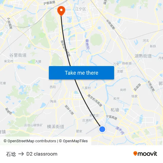 Shidi to D2 classroom map