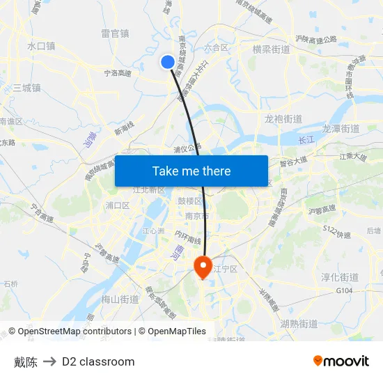 Daichen to D2 classroom map