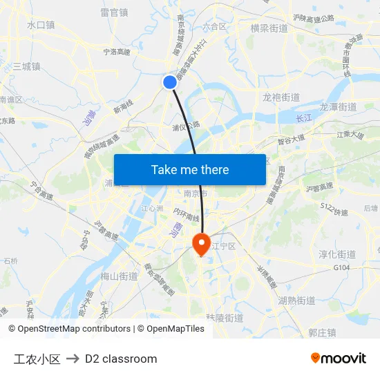 Gongnong Community to D2 classroom map