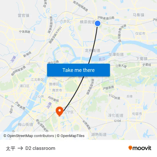 Taiping to D2 classroom map