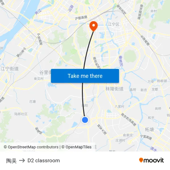 Taowu to D2 classroom map