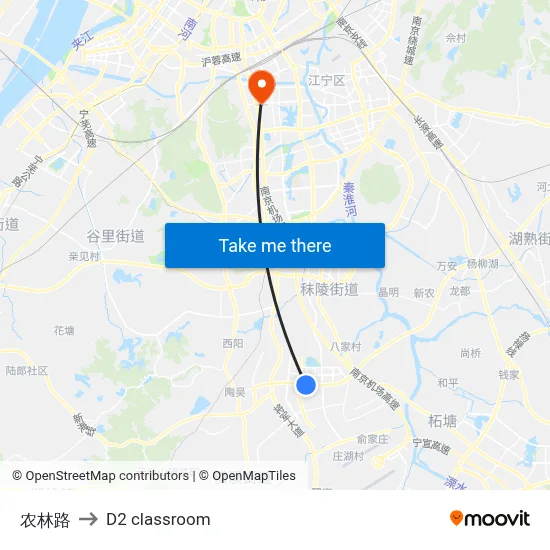 Nonglin Road to D2 classroom map