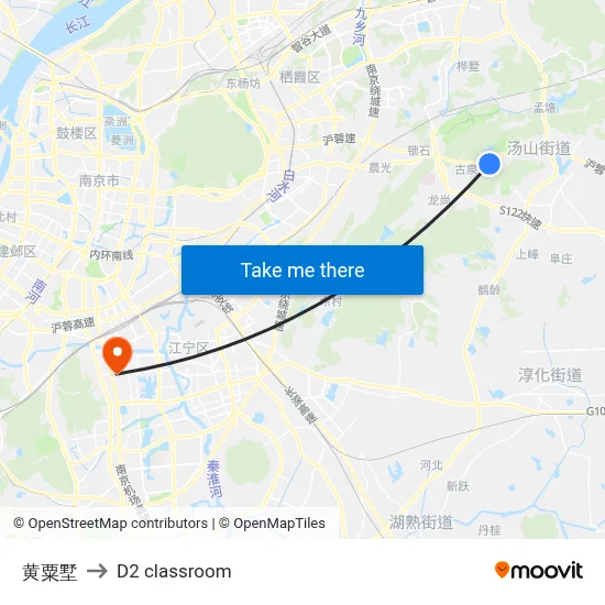 Huangsu Shu to D2 classroom map